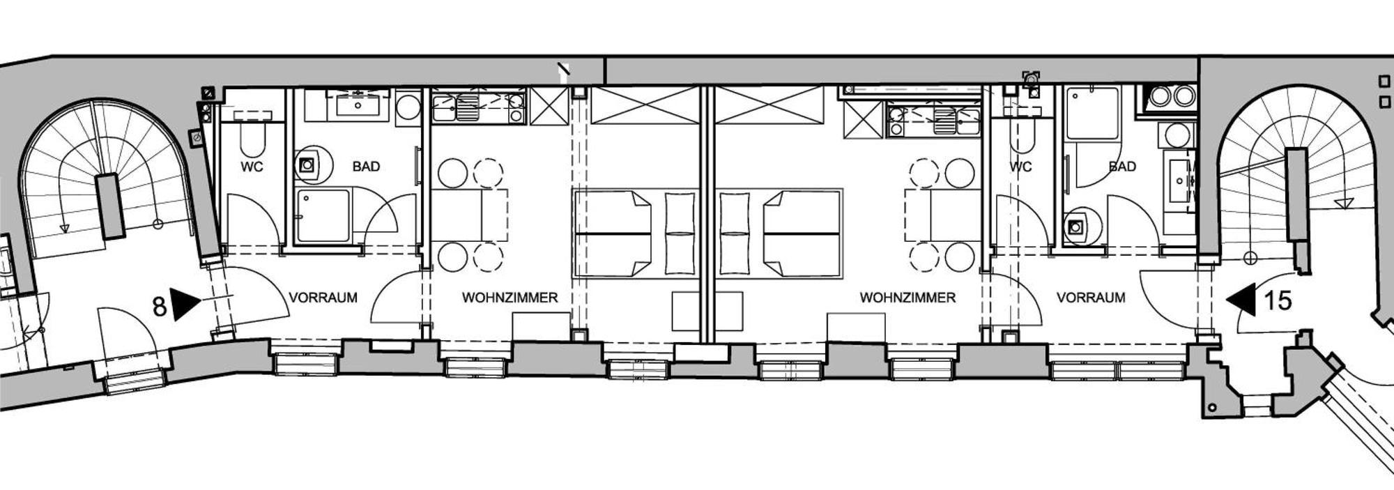 Schlossquadrat Apartment 8 Wien Exterior foto